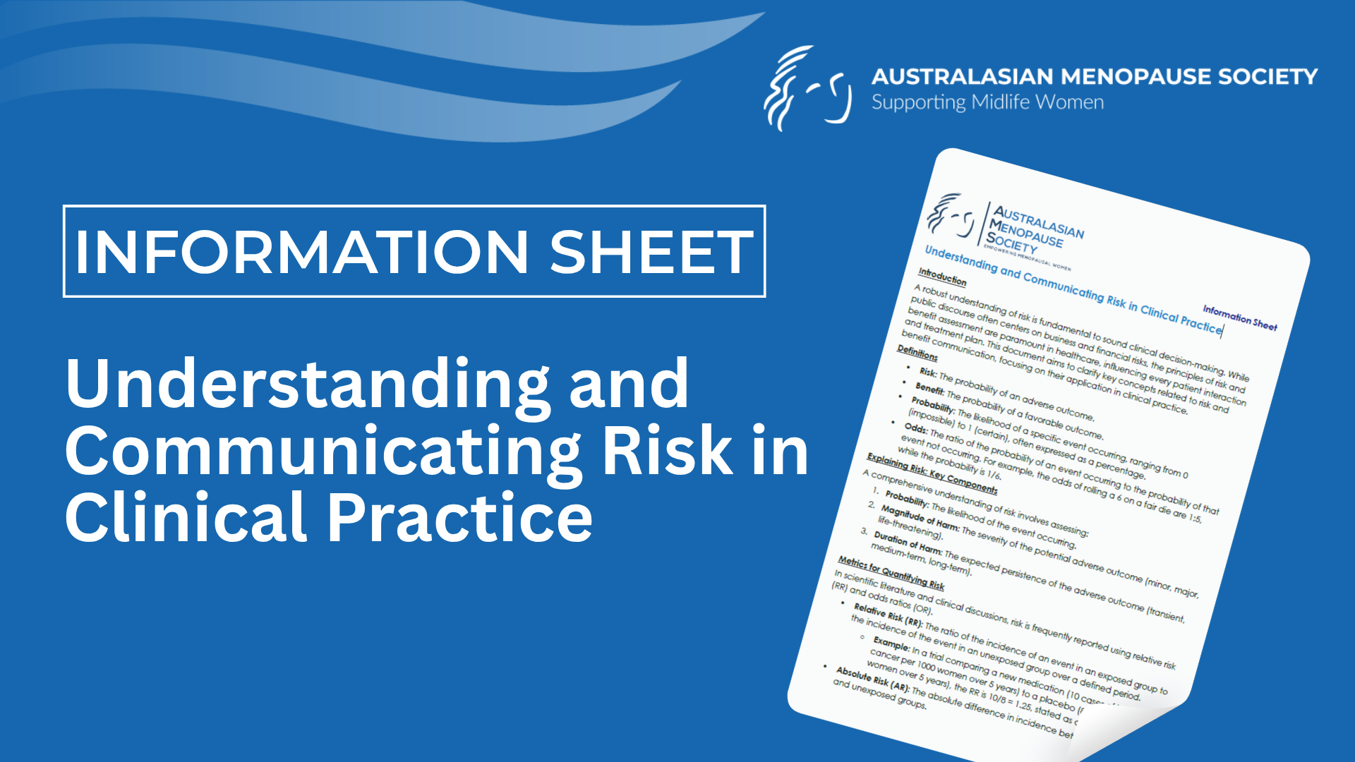 Understanding and Communicating Risk in Clinical Practice ...